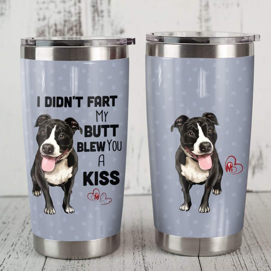 Pitbull Dog Steel Tumbler MR1003 68O49