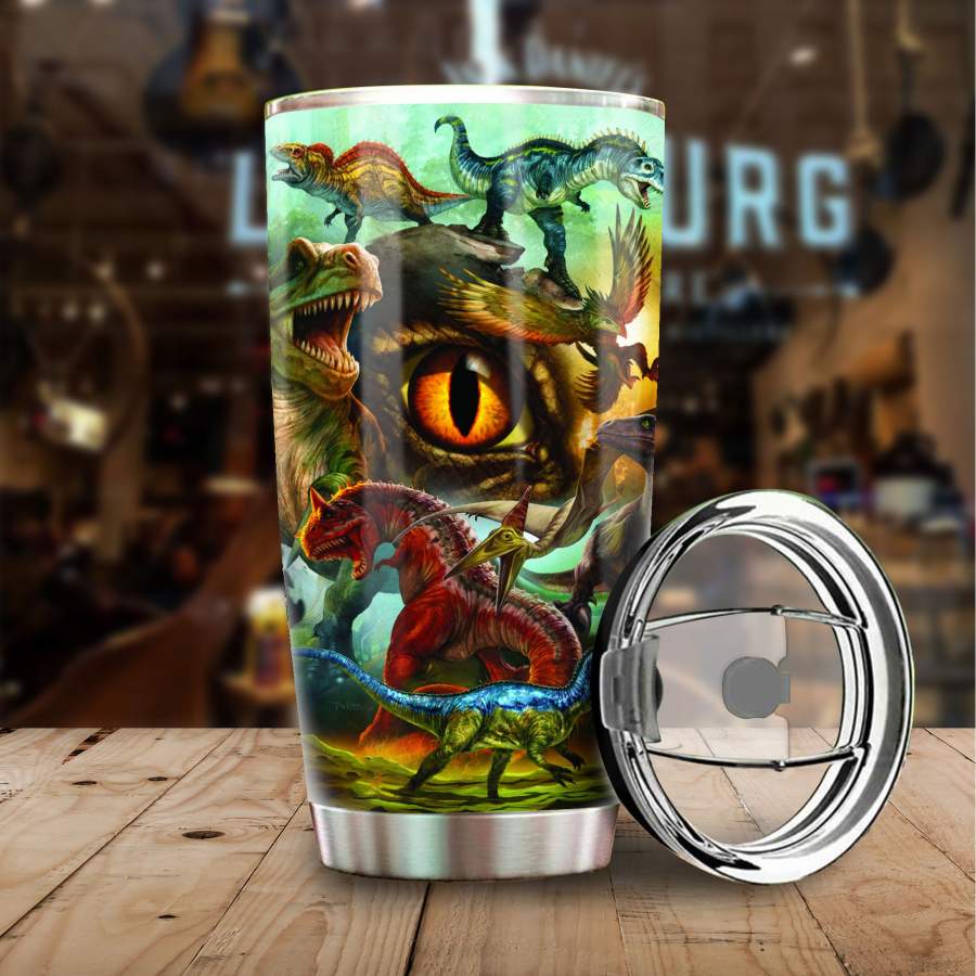 Dinosaur Stainless Steel Tumbler