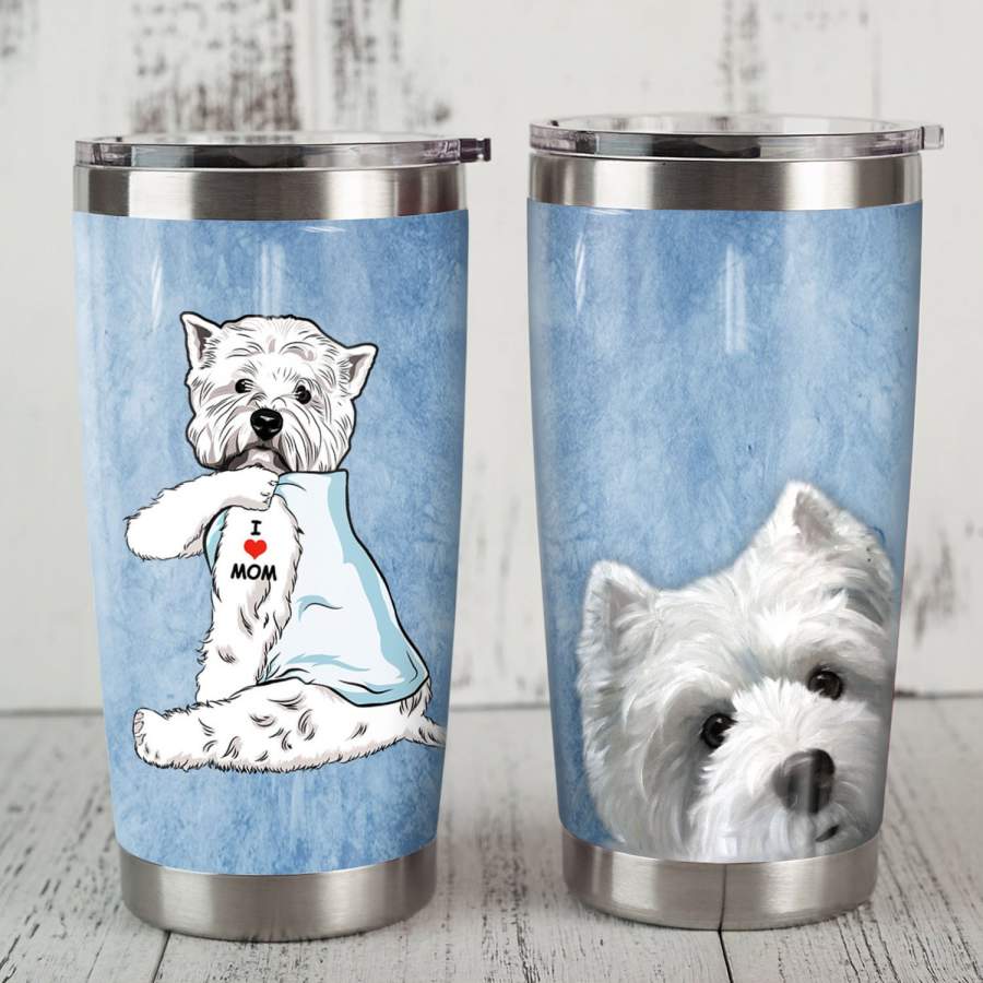 Westie Dog Steel Tumbler MR1205 81O49