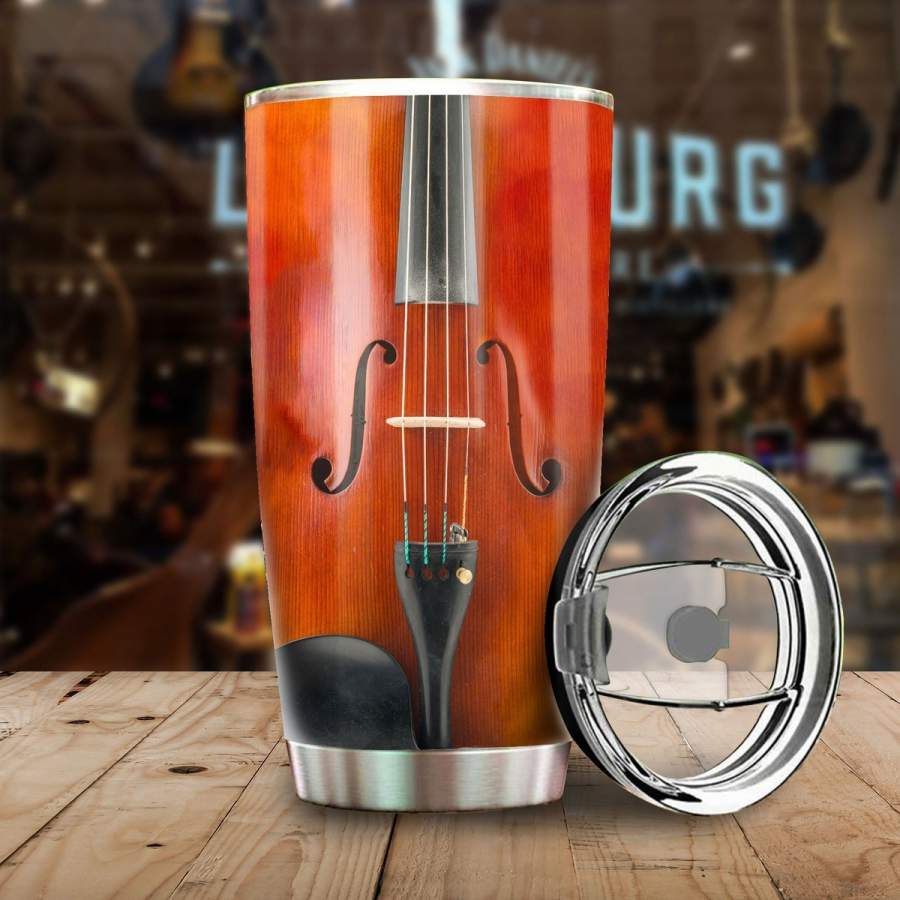 Violin Stainless Steel Insulated Tumbler Cups