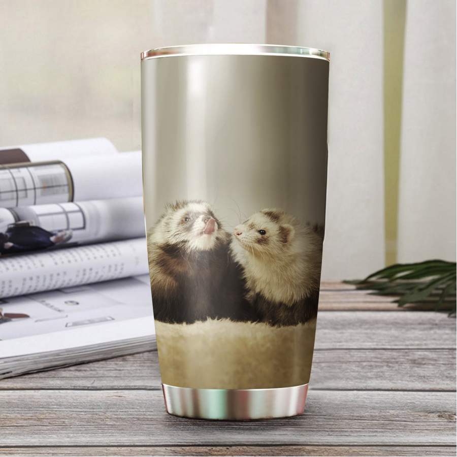 Beautiful Ferrets Stainless Steel Tumbler