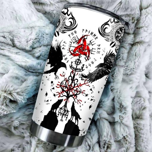 Viking Tattoo Stainless Steel Tumbler 20Oz