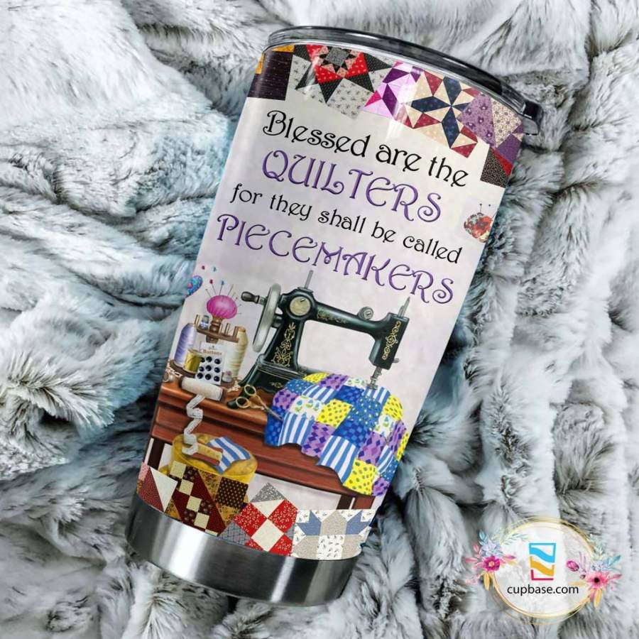 Blessed Are The Quilters Tumbler V19L7