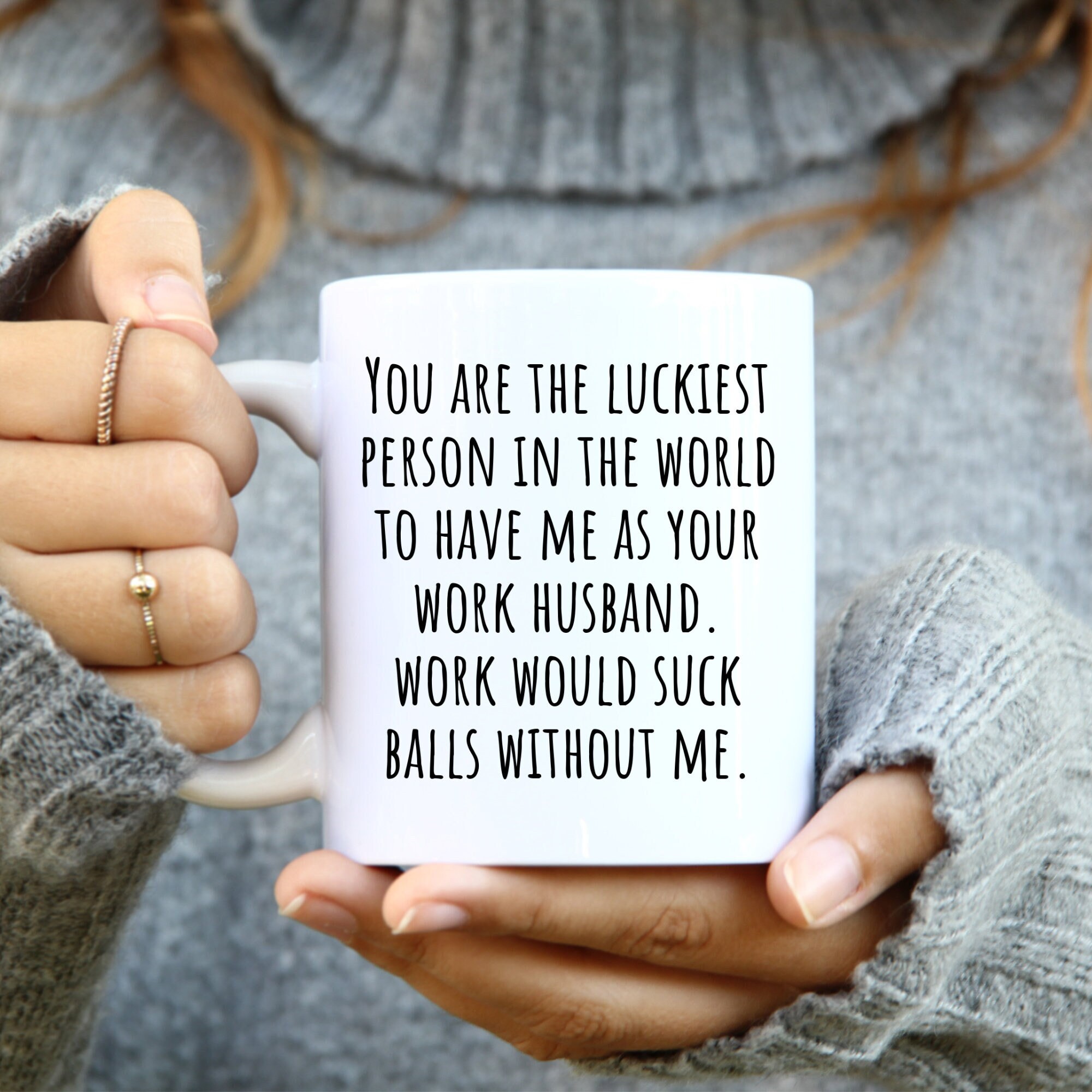 Work Wife Gift From Work Husband, Funny Coworker Gifts, Work Spouse Mug, Staff Appreciation Gifts, Funny Coworker Mug, Coworker Leaving Gift