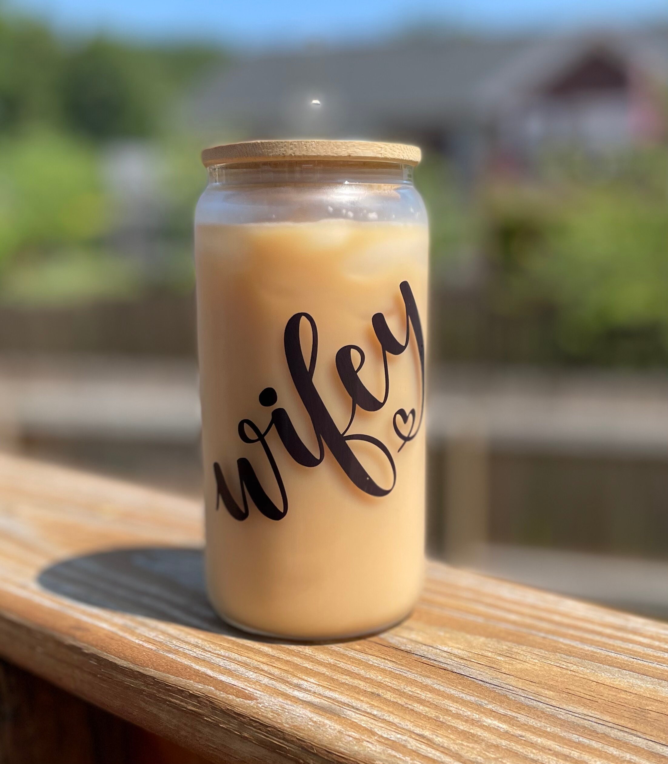 Wifey | Wife |Iced Coffee Glass Can| Iced Coffee Can| Libbey Glass