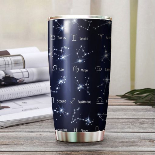 Zodiac Signs Stainless Steel Tumbler, Mother’S Day Gifts, Birthday Gift Ideas For Her, 60Th Birthday Ideas, Gifts To Grandpa, Gift For Brother