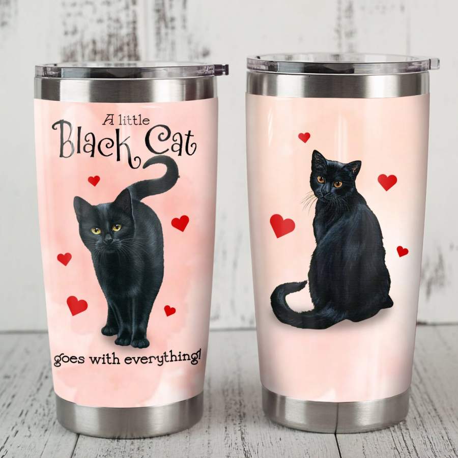 Black Cat Steel Tumbler MR1702 68O59