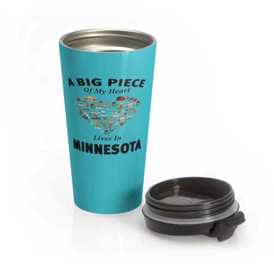 Minnesota CL15100089MDT 16oz 20oz Travel Mug Vacuum Sealed Tumblers