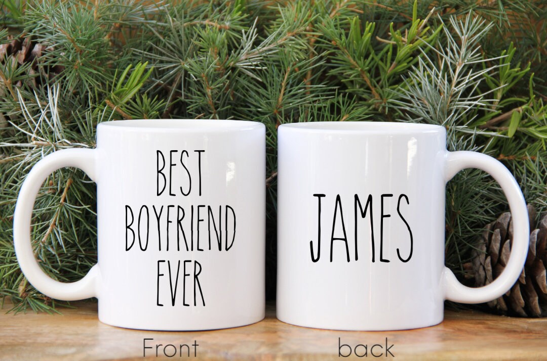 Best Boyfriend Ever – Valentine’s Day Gift For Boyfriend, Anniversary Gift For Him, Funny Boyfriend Mug, Custom Boyfriend Gift