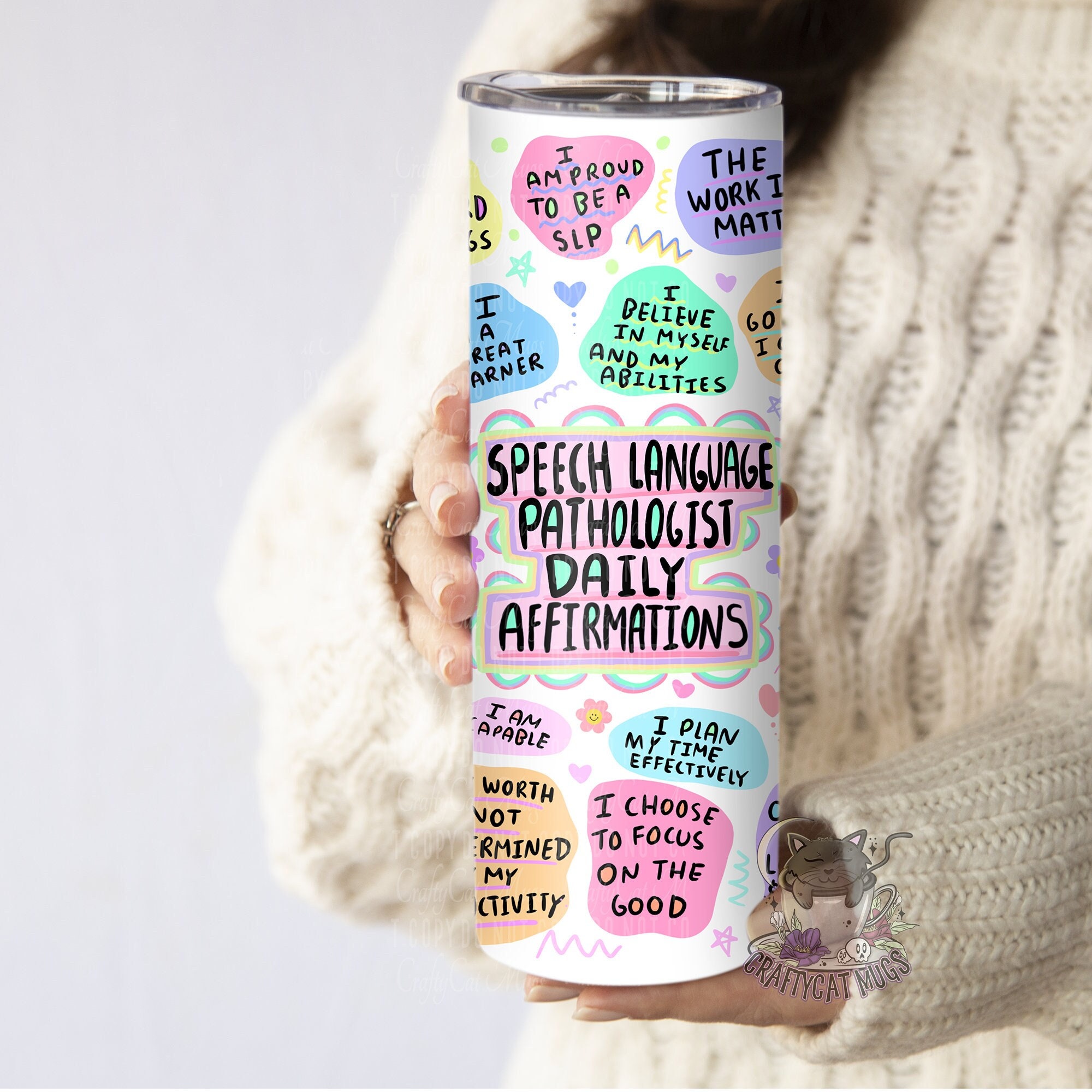 Speech Pathologist Tumbler Gift | School SLT or SLP Tumbler | Speech Language Pathologist Appreciation