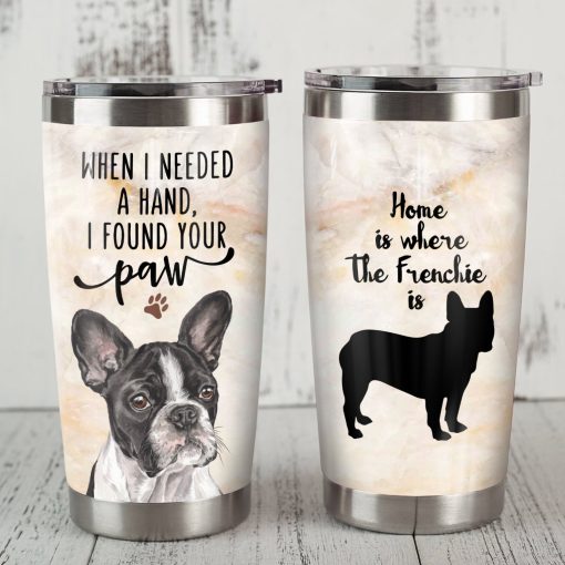 French Bulldog Steel Tumbler, Gift For Girlfriend, Birthday Gift For Sister, Best Gifts For Mom, Gift For Friend, Father’S Day Gifts