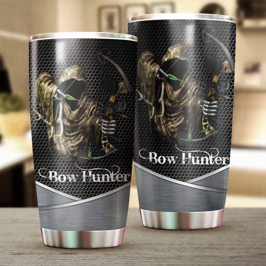 Bow Hunter Metal Stainless Steel Tumbler