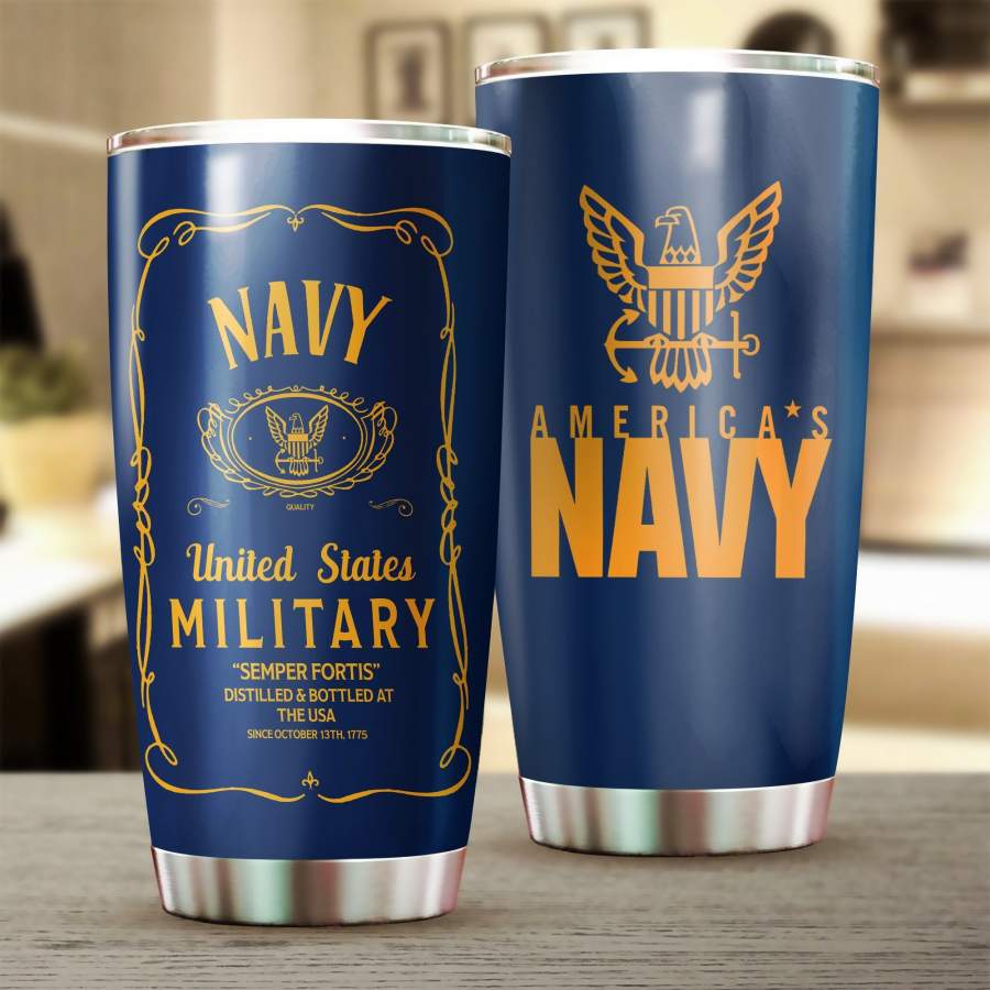 U.S. Navy  Stainless Steel Insulated Tumbler Cups