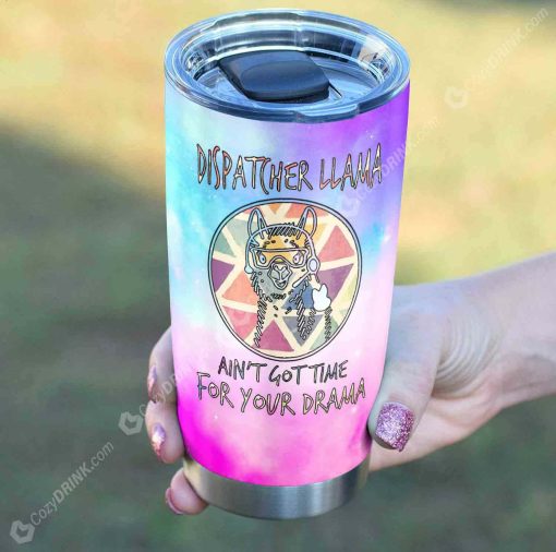 Dispatcher Llama Stainless Steel Tumbler