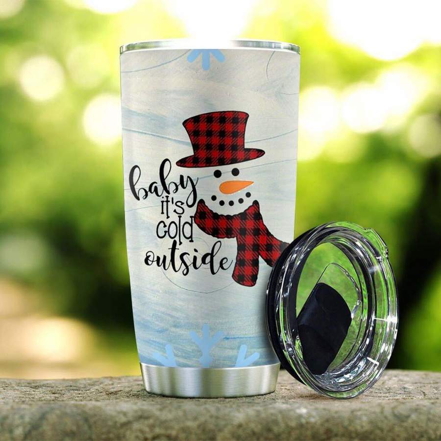 Limited Edition Stainless Steel Tumbler Snowman HD3010037P