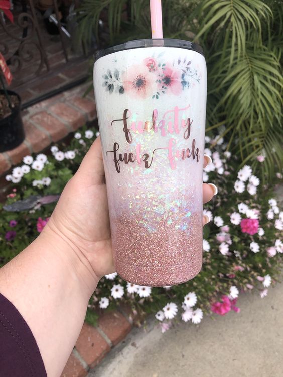 Rose Gold Tumbler