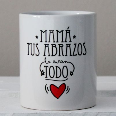 MamÃ¡ Tus Abrrazos Lo Curan Todo Mug