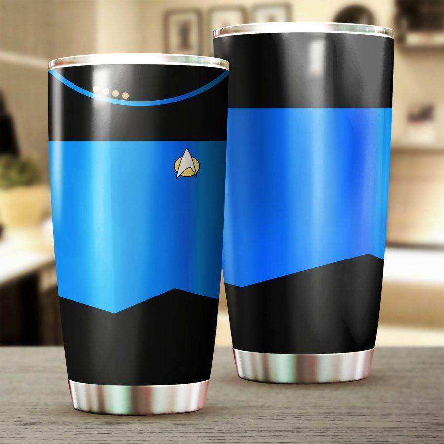 Star Blue Stainless Steel Insulated Tumbler Cups