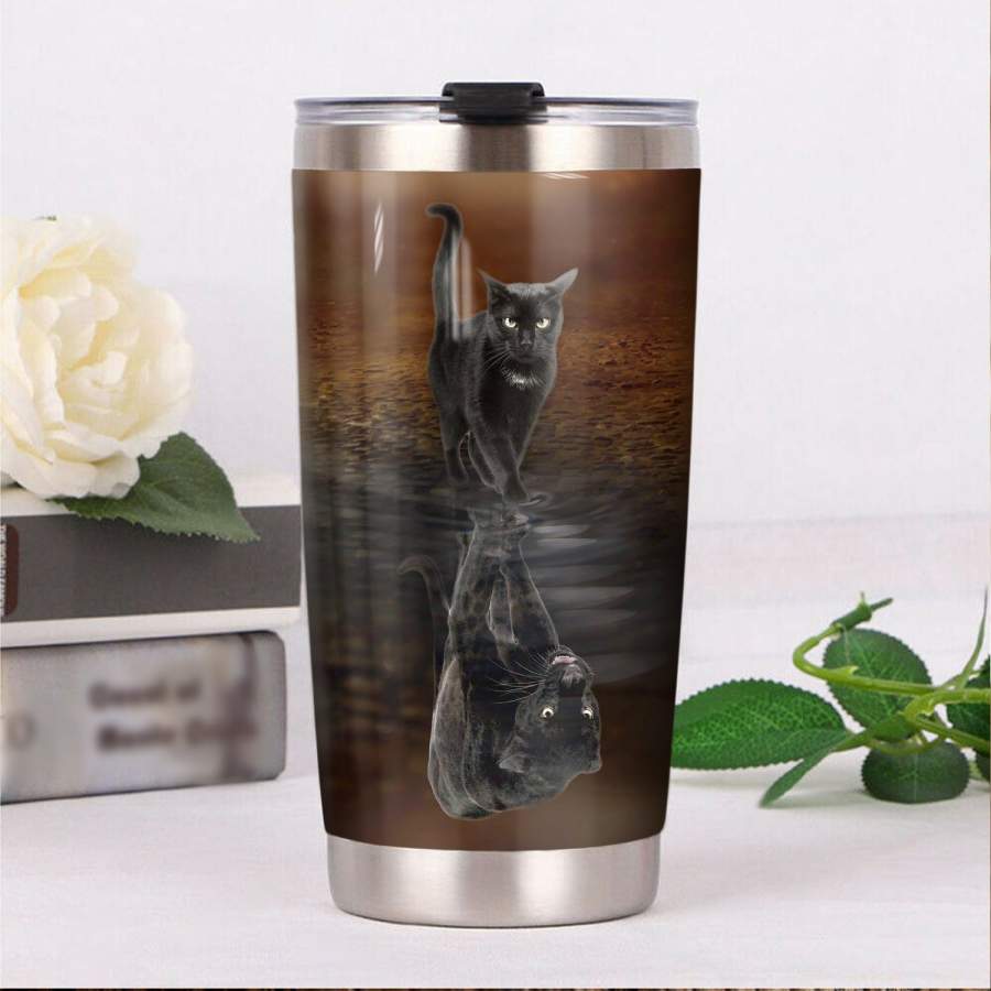 Black Cat Steel Tumbler MR1701 70O59