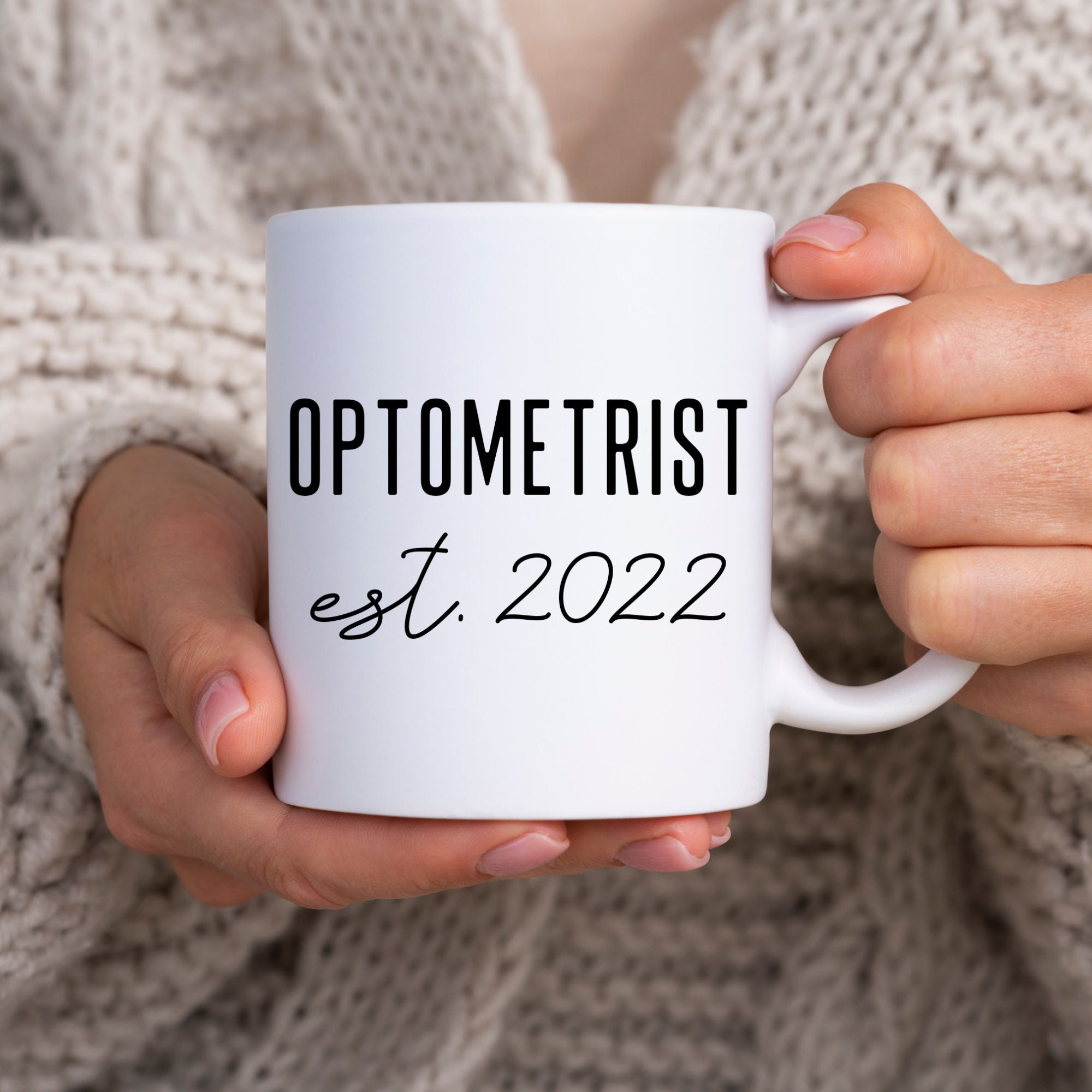 Personalized Optometrist Mug OD Practitioner Graduation Gifts Gifts for Optometrist OD Appreciation Eye Doctor Gifts Optician Mug