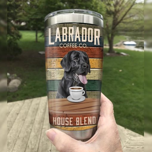 Labrador Retriever Dog Coffee Company Steel Tumbler, Gift For Brother, Gift Ideas For Boyfriend, Birthday Gift Ideas, Gift For Best Friend