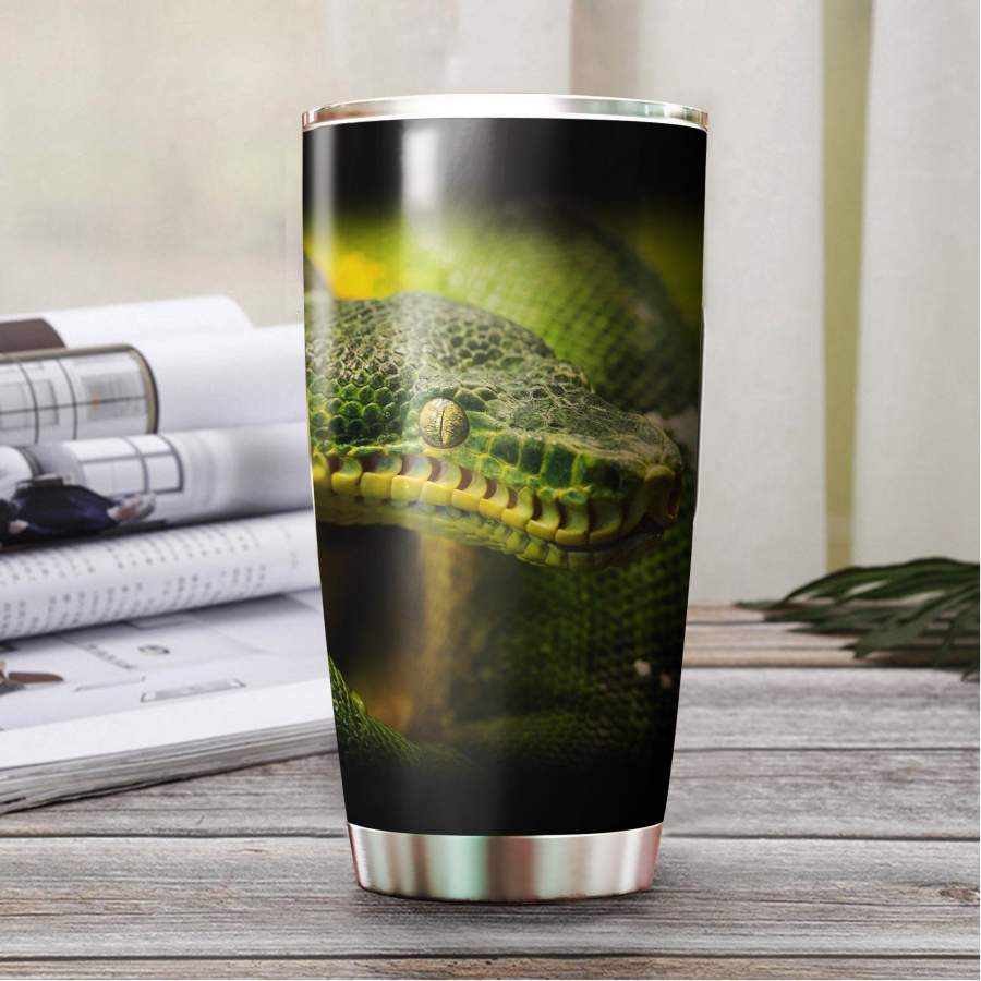 Beautiful Snake Stainless Steel Tumbler