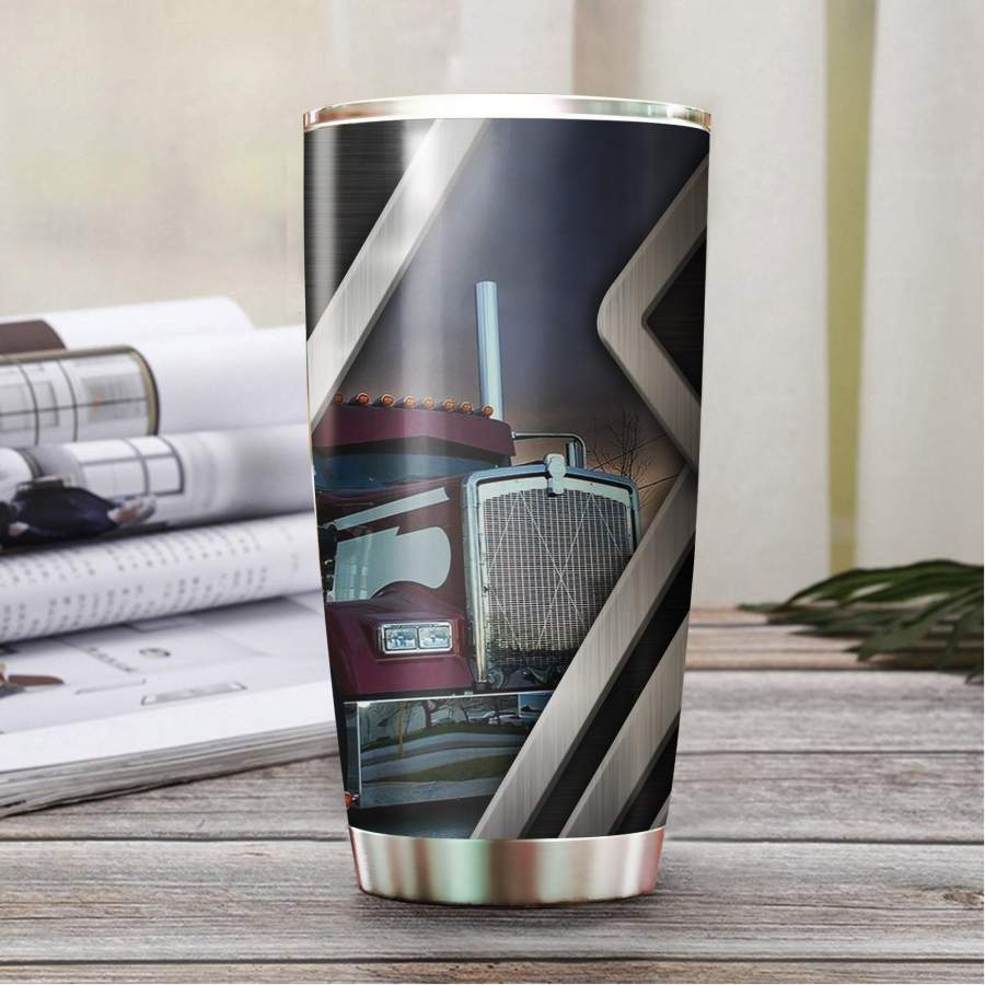 Love Truck Stainless Steel Tumbler