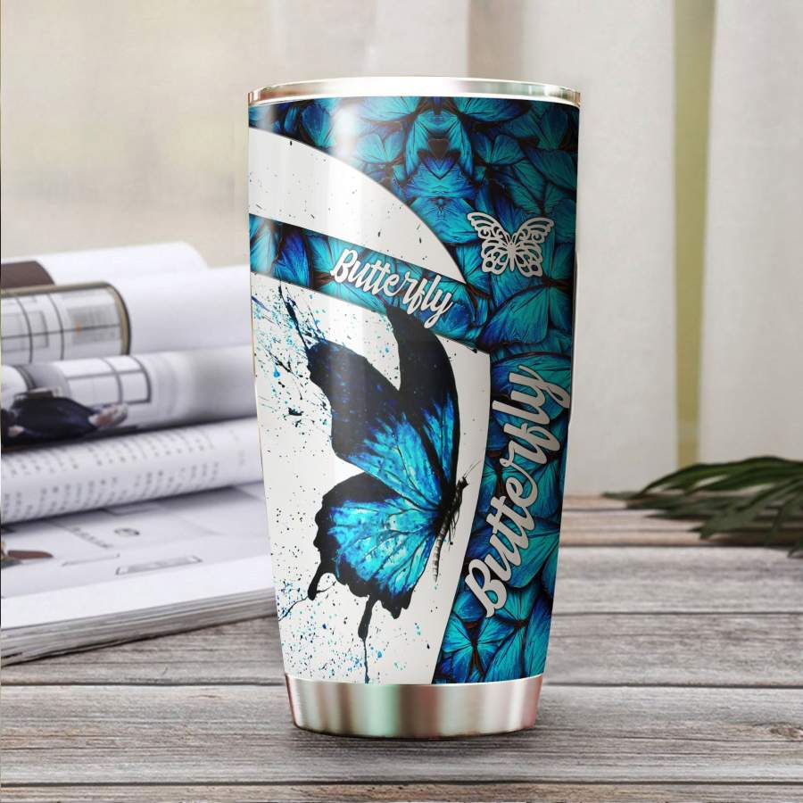 Butterfly Stainless Steel Tumbler