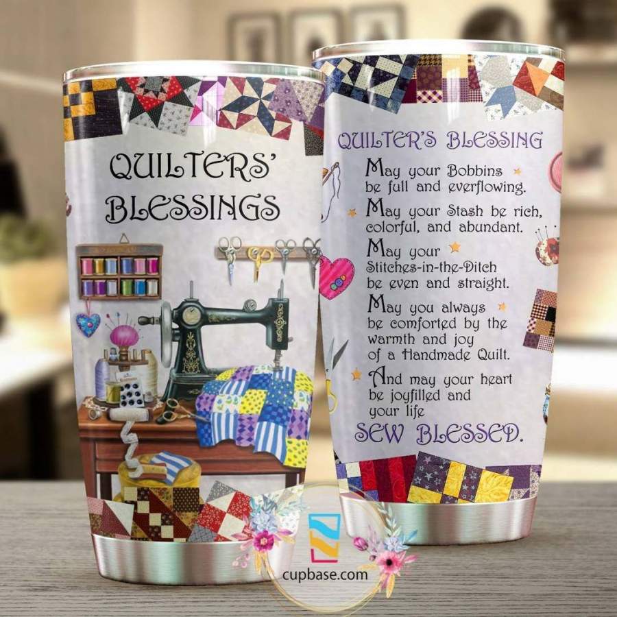 Queilter’S Blessing Tumbler Quilt