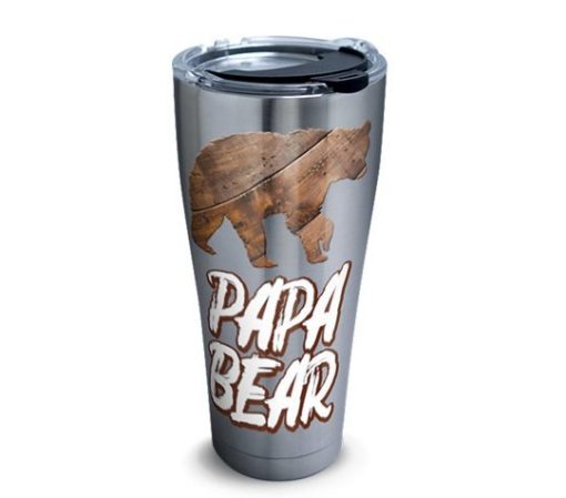 Papa Bear Cl15100101Mdt 16Oz 20Oz Travel Mug Vacuum Sealed Tumblers