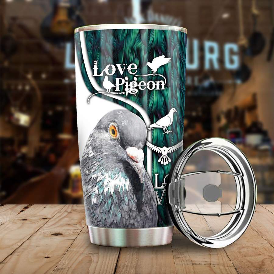 [Tumbler] Beautiful Pigeon Stainless Steel-799