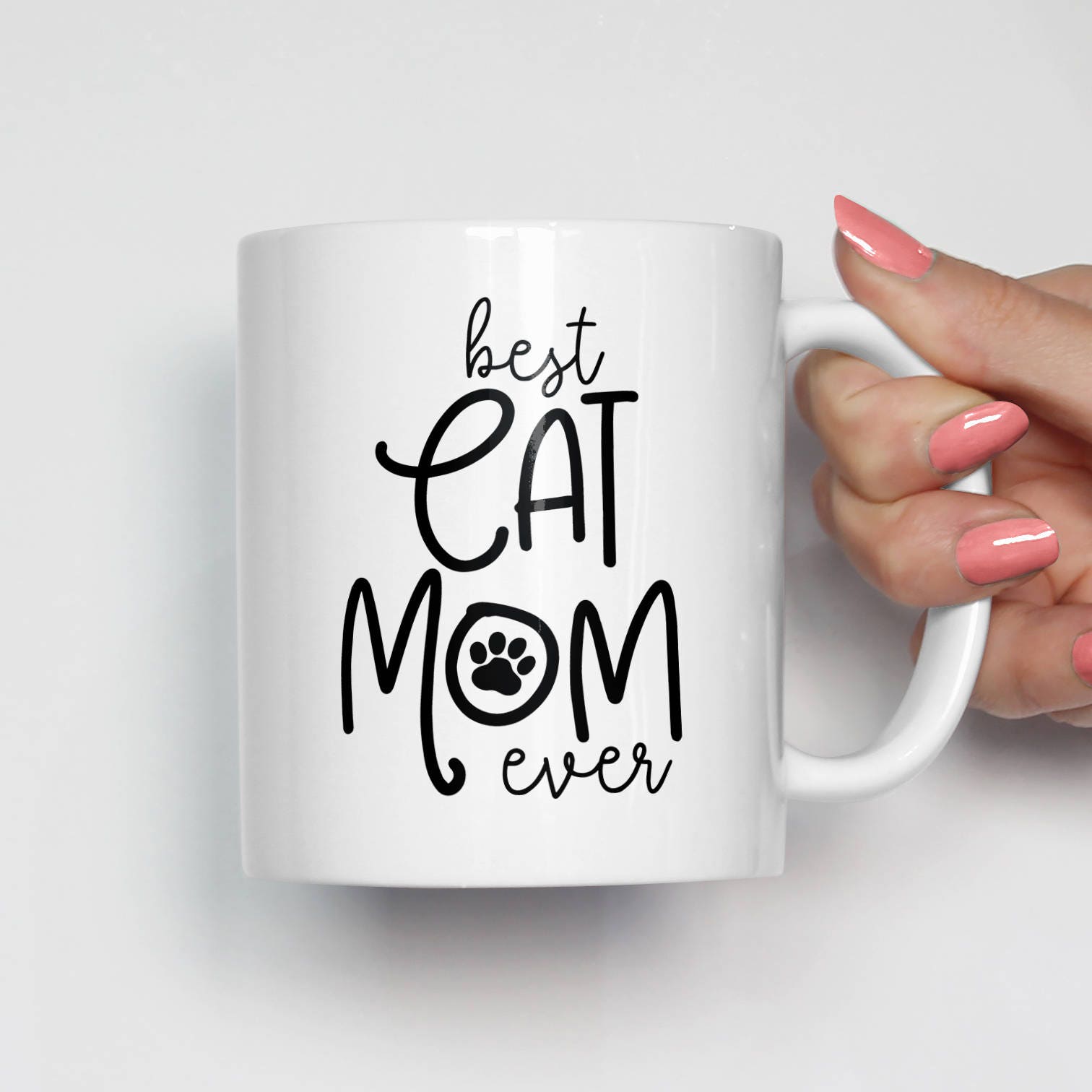 Cat Mom Coffee Mug, Best Cat Mom, Funny Cat Mug, Christmas Gifts, Cat Lover Gift,