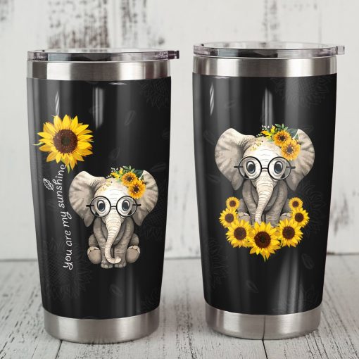 Elephant Steel Tumbler, Gift For Parent, First Mother’S Day Gift, Gifts For Dad, Gift For Girlfriend, Mother’S Day Gifts, Best Gifts For Dad