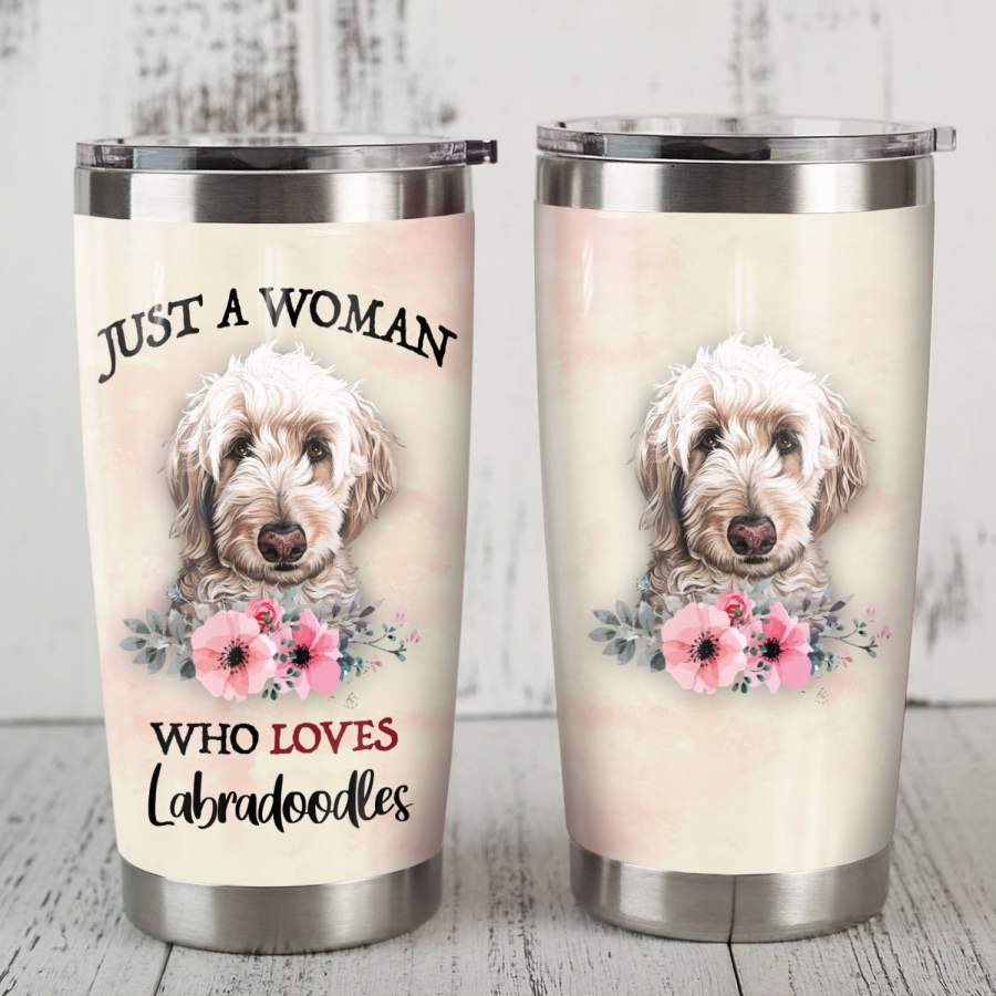 Labradoodle Dog Steel Tumbler MR1001 68O49