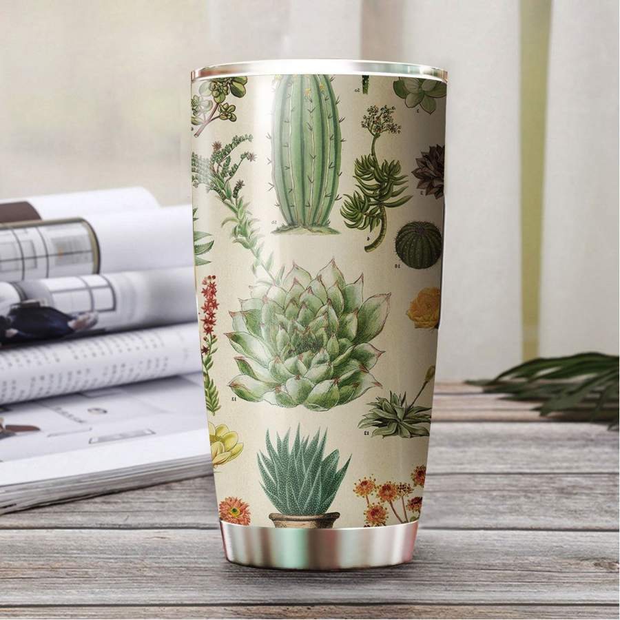 [Tumbler] Love Cactus Stainless Steel-242