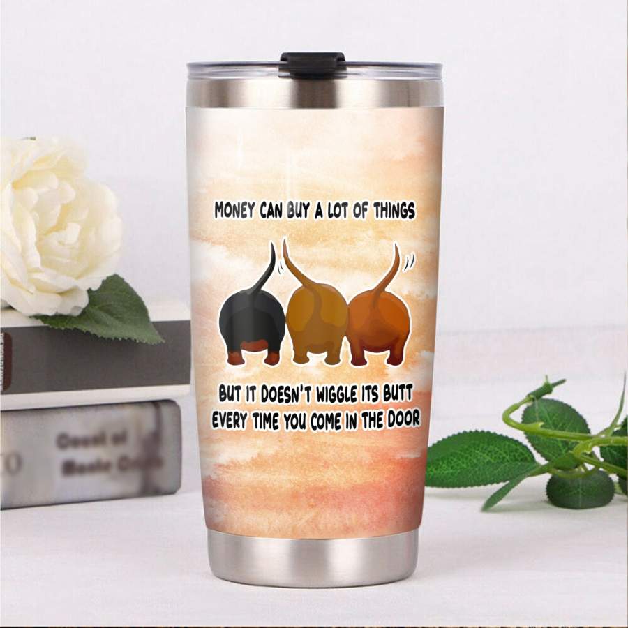 Dachshund Dog Steel Tumbler JR1807 81O60