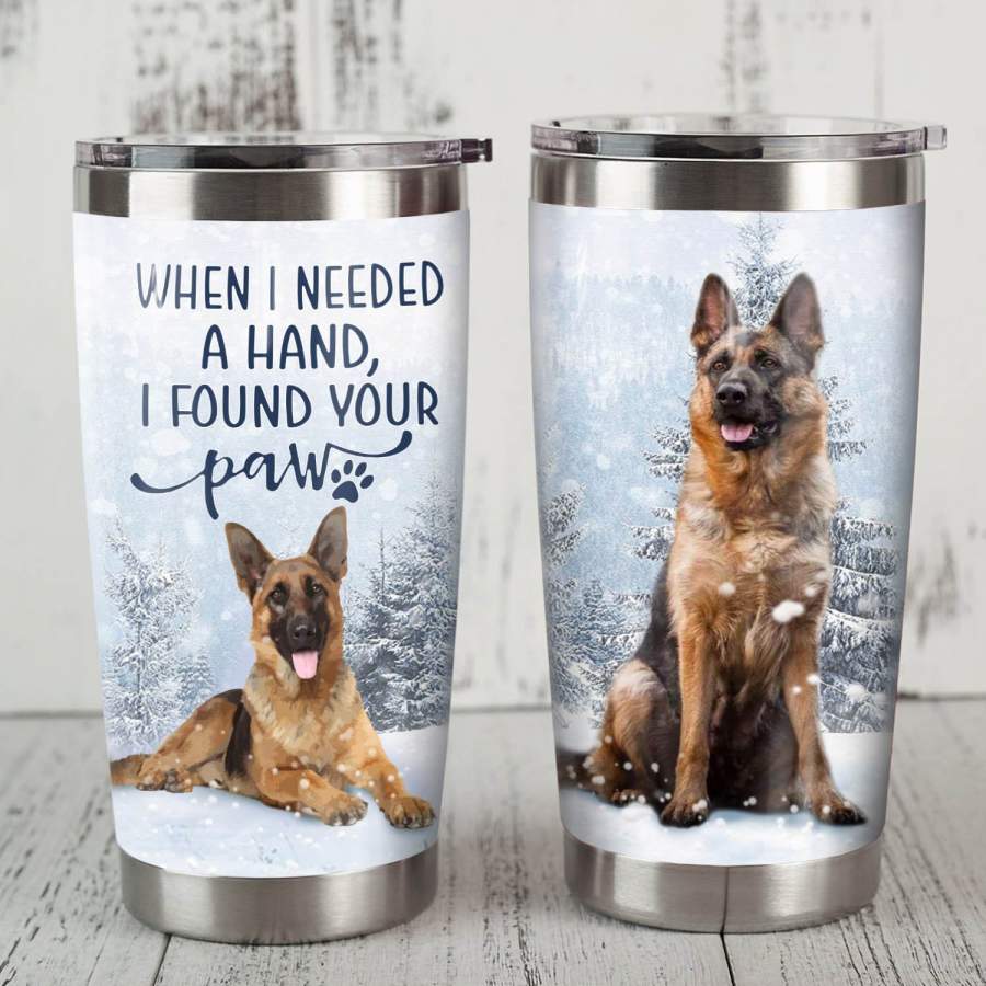 German Shepherd Dog Steel TUmbler MR0903 69O50