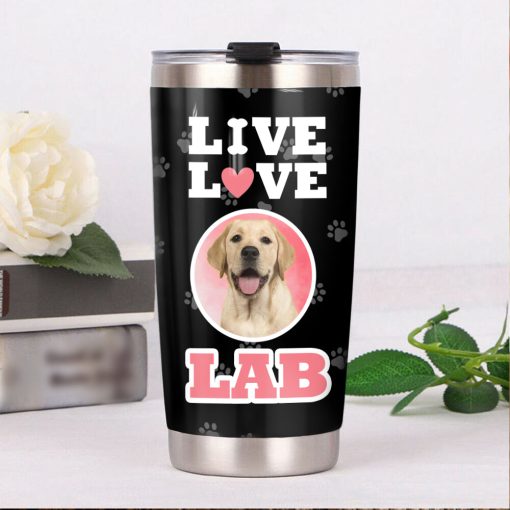 Labrador Retriever Dog Steel Tumbler, Gift For Wife, Card Ideas For Mother’S Day, Father’S Day Gifts, 60Th Birthday Ideas, Gift For Friend