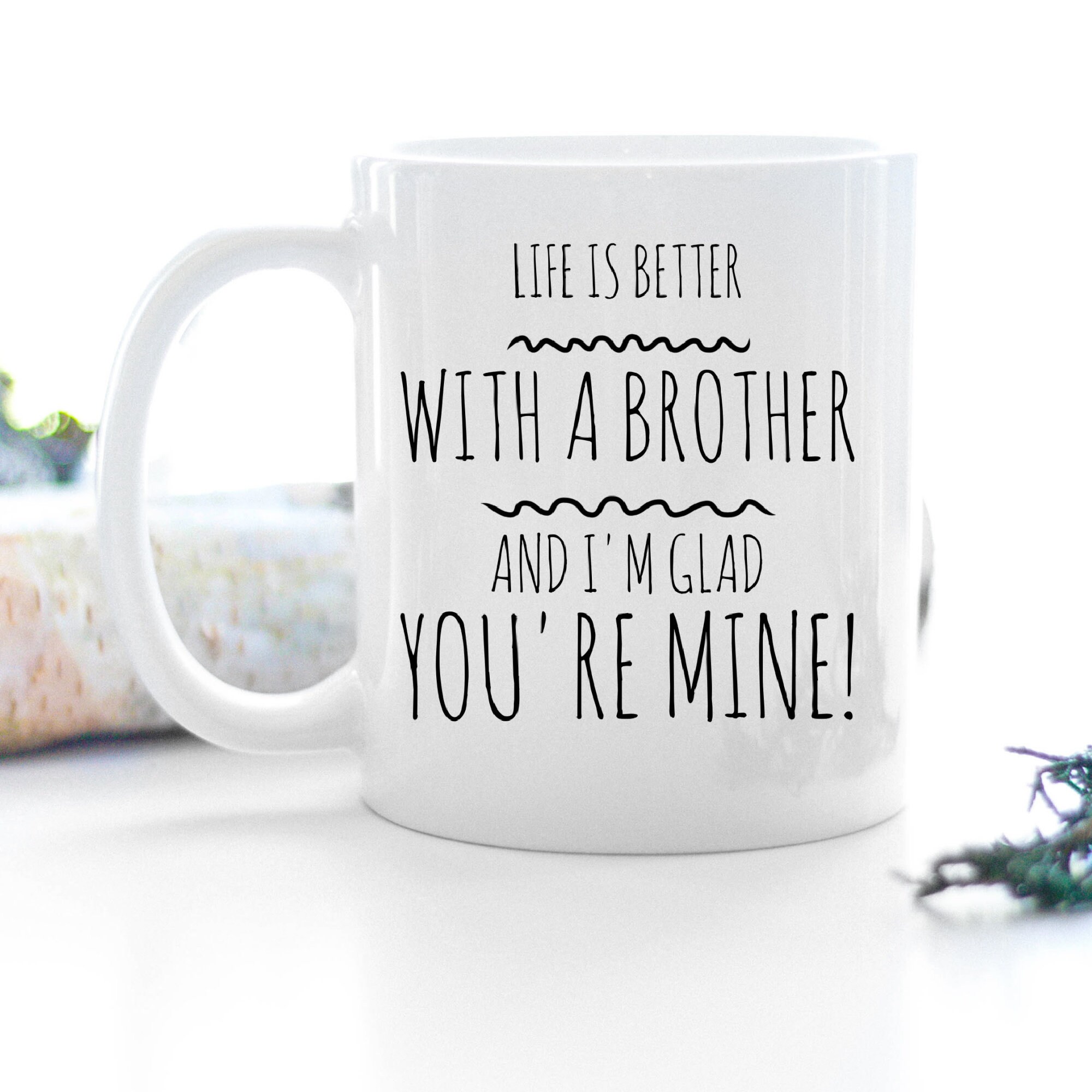 Thank you gifts for brother, brother appreciation gift, brother thank you gift, brother coffee mug, best brother gift, big brother gift, mug