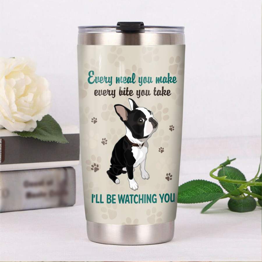 Boston Terrier Dog Steel Tumbler FB0406 70O57