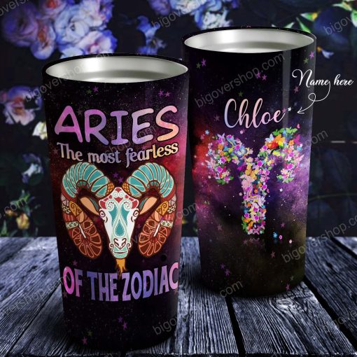 Zodiac Aries – Perfect Gift For Aries – Personalized Tumbler