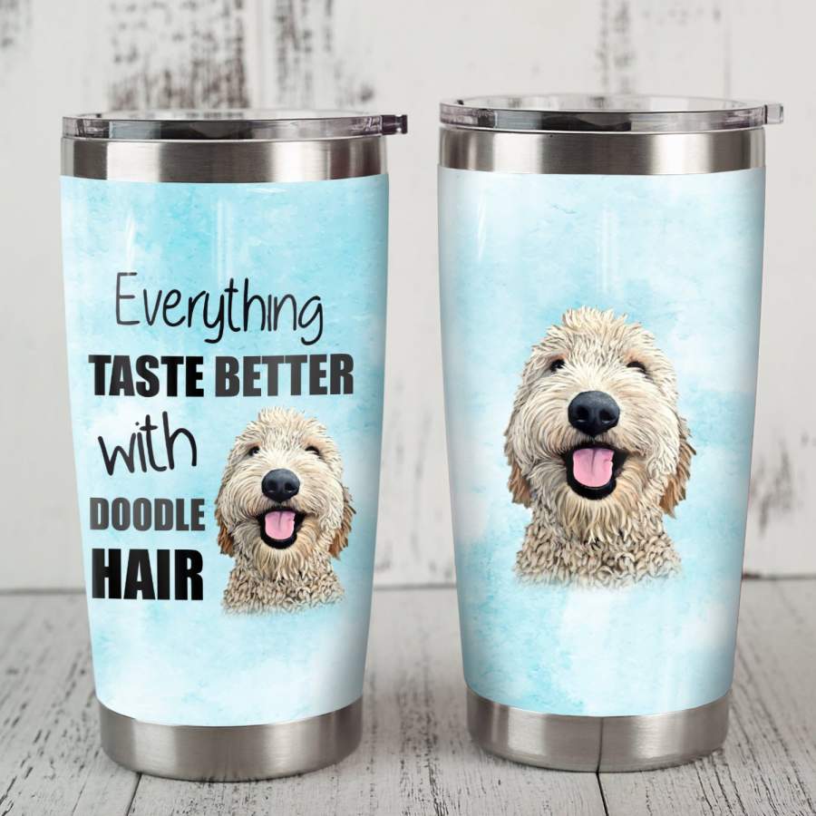 Labradoodle Dog Steel Tumbler MR1006 69O31