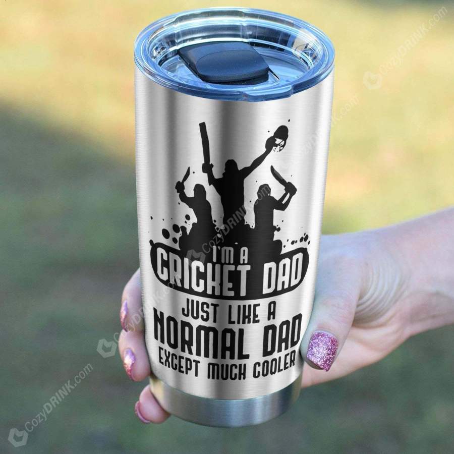 Cricket Dad Stainless Steel Tumbler K99O6