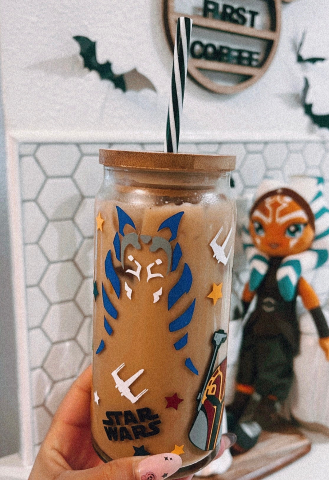 Ahsoka Tano| Rebels Inspired Glass