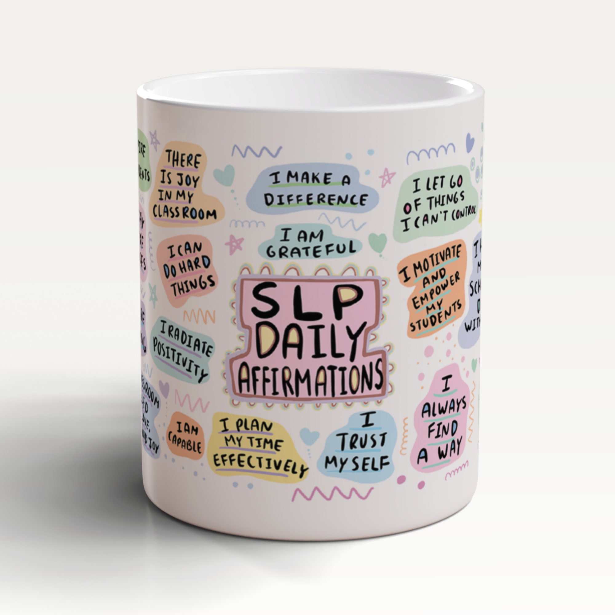 Speech Language Pathologist Mug, SLP Mug, SLP Gifts, SLP Daily Affirmations