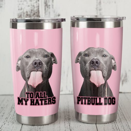 Pitbull Dog Steel Tumbler, Best Gifts For Dad, Gifts For Friends Birthday, Gift For Grandparent, Best Gifts For Mom, Birthday Gift