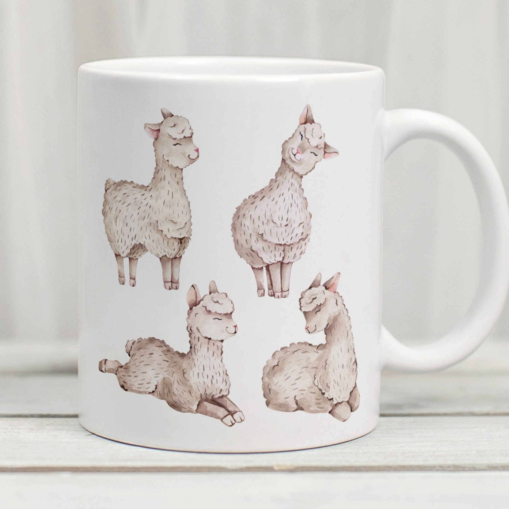 Alpaca Mug, Alpaca Gift, Alpaca Cute, Cute Alpaca Cup, Llama Coffee Mug, Alpaca Coffee Mug, Alpaca Lover Gift, Llama Gift