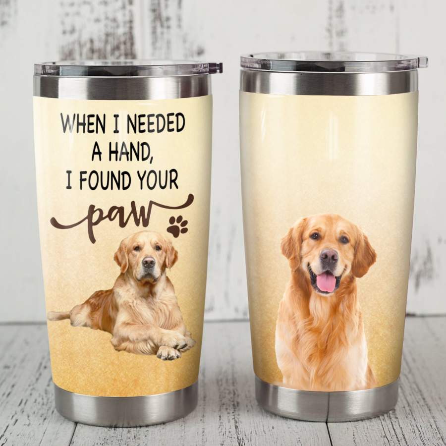 Golden Retriever Dog Steel Tumbler FB0602 69O31