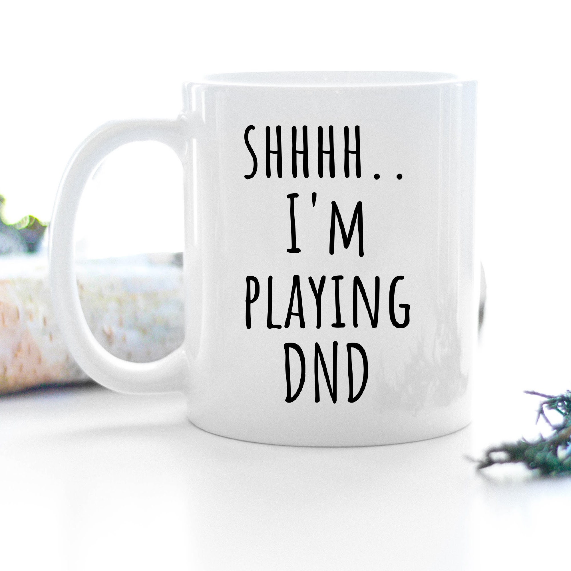 D&D Stats Mug | More Options available | Sarcasm | Sass | 11oz White Ceramic Coffee Mug | Dungeons and Dragons | RPG | DnD | Gift for Geeks