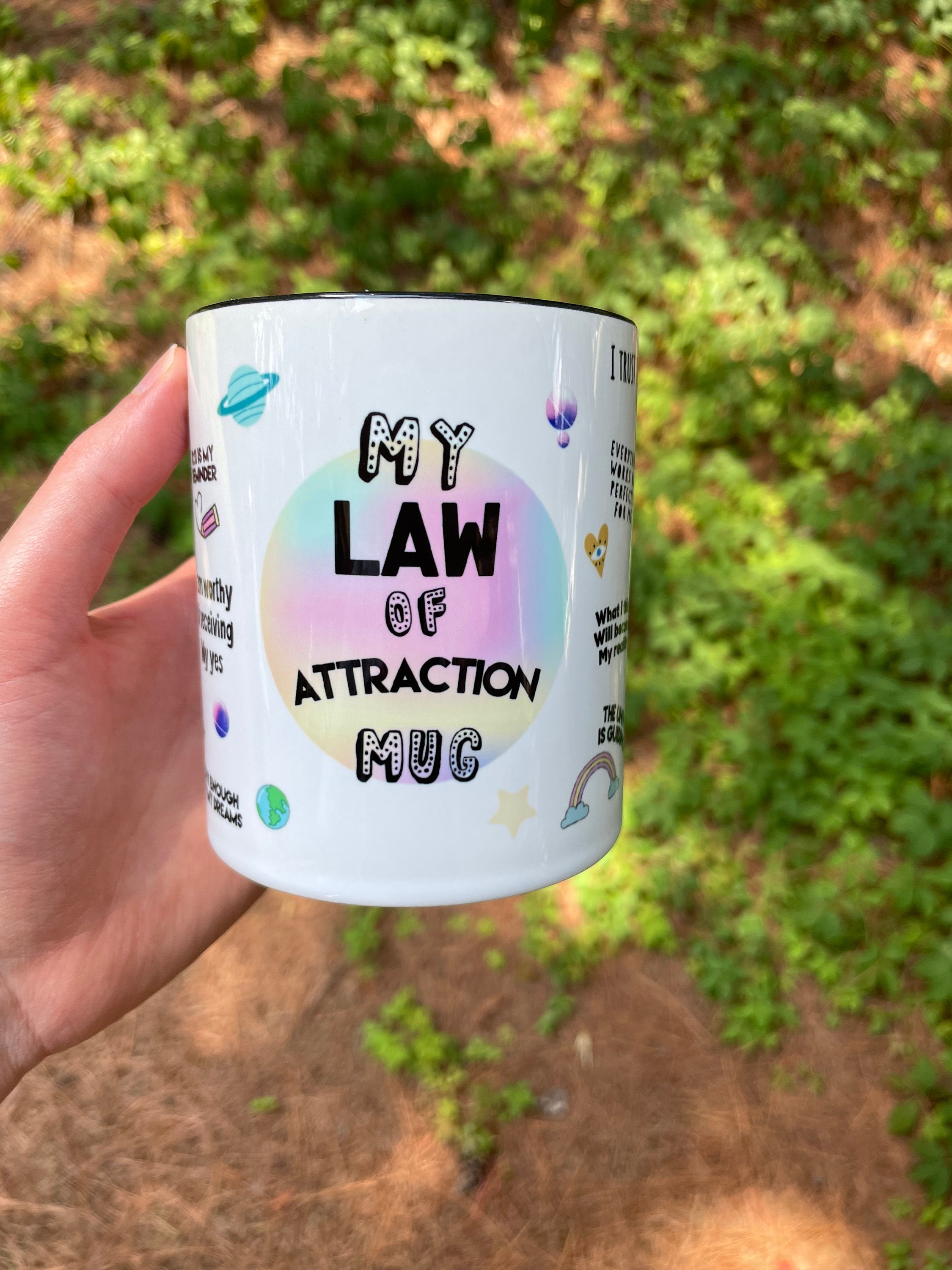 Law of Attraction Mug, Law of Attraction, Manifestation Mug, Positive Mindset Mug, Manifest, Affirmation Mug, Mindset Mug, Spiritual Gift